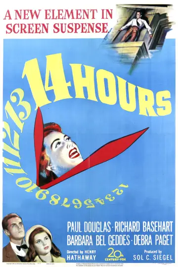 Poster to the movie "Fourteen Hours" #1160602