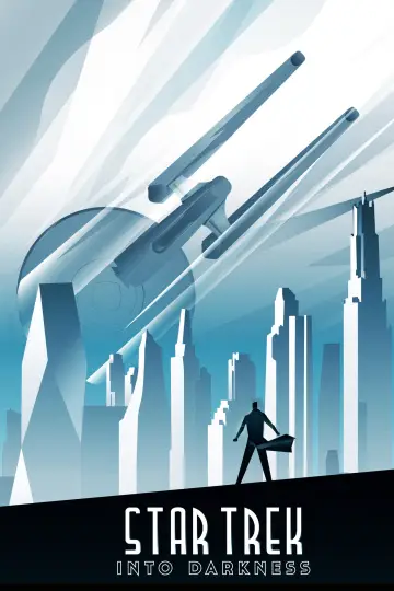 Poster to the movie "Star Trek Into Darkness" #805887