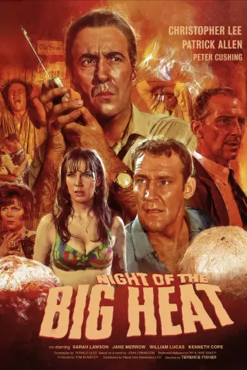 Poster to the movie "Night of the Big Heat" #918777