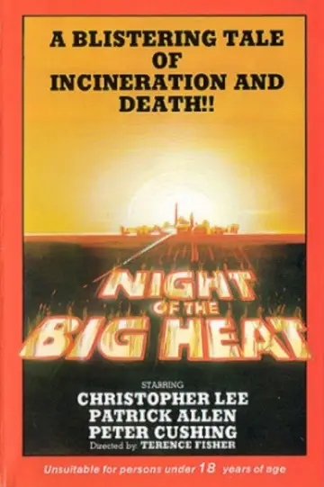 Poster to the movie "Night of the Big Heat" #918782