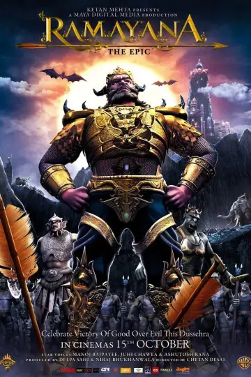 Poster to the movie "Ramayana: The Epic" #1917744
