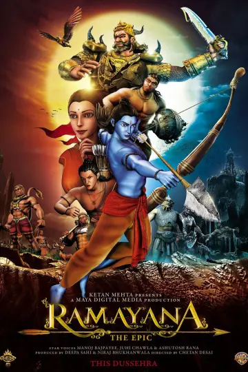 Poster to the movie "Ramayana: The Epic" #1917745