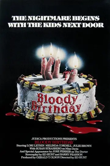 Poster to the movie "Bloody Birthday" #1019719