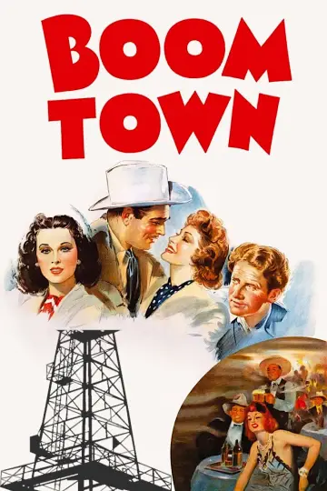 Poster to the movie "Boom Town" #1589829