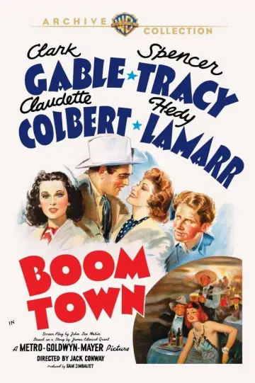 Poster to the movie "Boom Town" #1589830