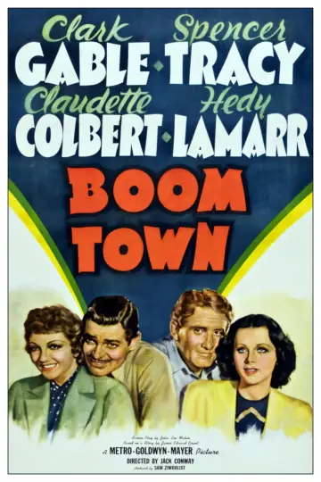 Poster to the movie "Boom Town" #1589838