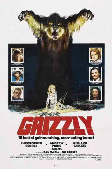 Poster to the movie "Grizzly" #712263