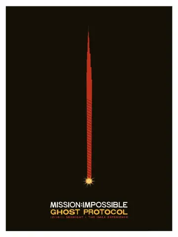 Poster to the movie "Mission: Impossible - Ghost Protocol" #241604