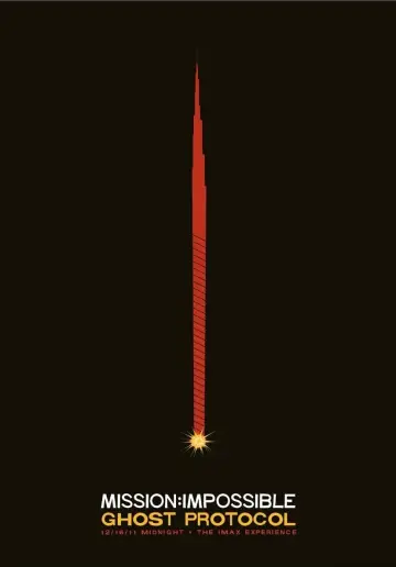 Poster to the movie "Mission: Impossible - Ghost Protocol" #241605