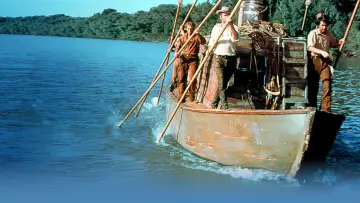Backdrop to the movie "Davy Crockett and the River Pirates" #1858355