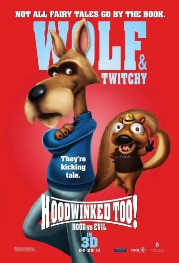 Poster to the movie "Hoodwinked Too! Hood VS. Evil" #877961
