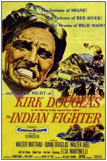 Poster to the movie "The Indian Fighter" #1092240