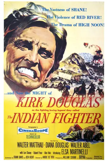 Poster to the movie "The Indian Fighter" #1092241