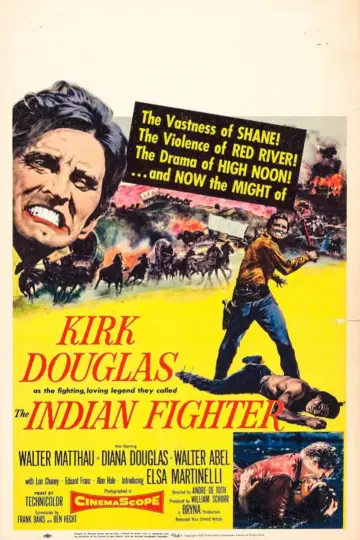 Poster to the movie "The Indian Fighter" #1092248