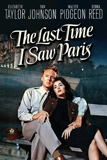 Poster to the movie "The Last Time I Saw Paris" #1052539