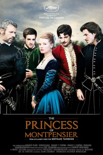 Poster to the movie "The Princess of Montpensier" #1872516