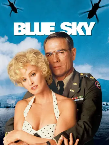 Poster to the movie "Blue Sky" #901814