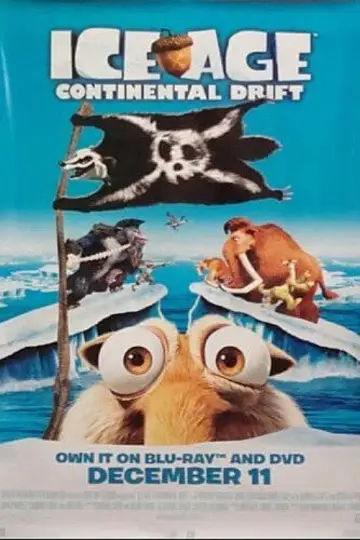Poster to the movie "Ice Age: Continental Drift" #1215678