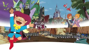 Backdrop to the movie "The Wonderful World of Puss 