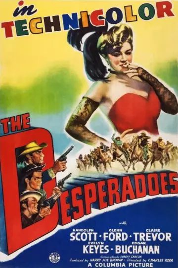 Poster to the movie "The Desperadoes" #1129451
