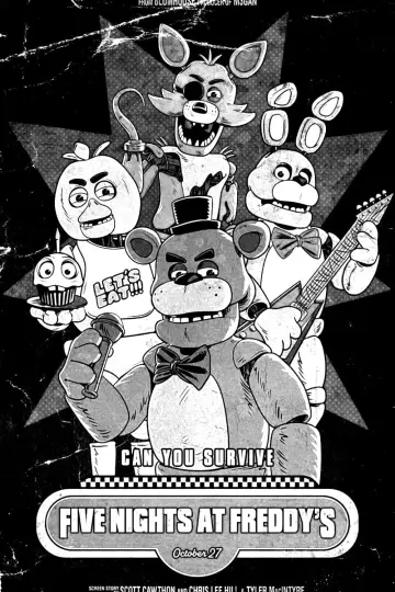 Poster to the movie "Five Nights at Freddy