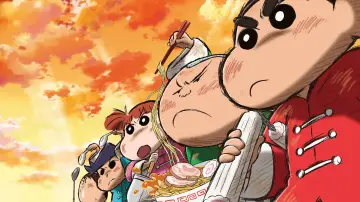 Crayon Shin-chan: Burst Serving! Kung Fu Boys ~Ramen Rebellion~ Poster