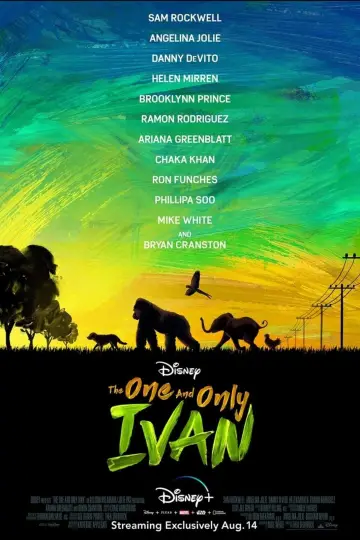 Poster to the movie "The One and Only Ivan" #141902