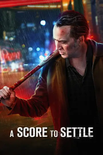 Poster to the movie "A Score to Settle" #902053