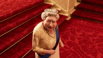Backdrop to the movie "The Queen