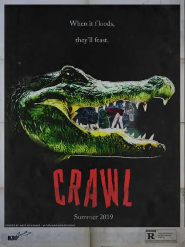 Poster to the movie "Crawl" #604270