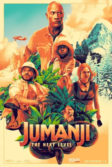 Poster to the movie "Jumanji: The Next Level" #595617