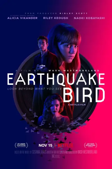 Poster to the movie "Earthquake Bird" #151303