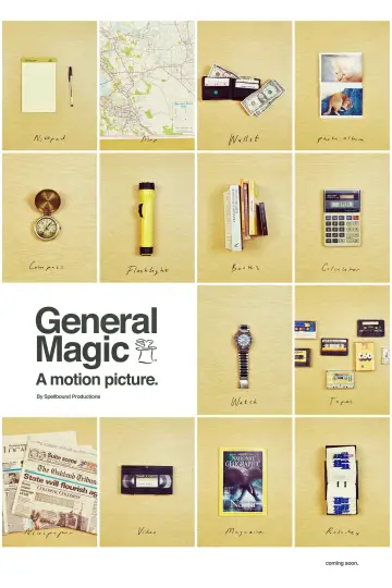 Poster to the movie "General Magic" #1589749