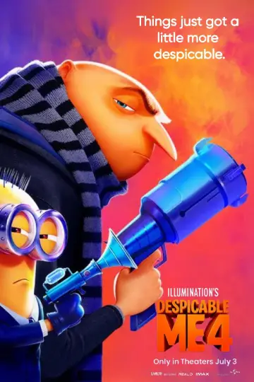 Poster to the movie "Despicable Me 4" #546890
