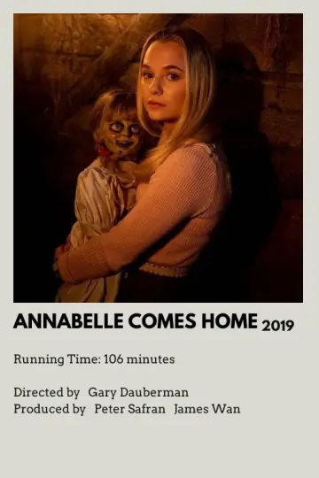 Poster to the movie "Annabelle Comes Home" #1208053
