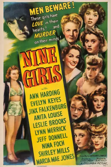 Poster to the movie "Nine Girls" #1588018