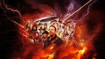 Backdrop to the movie "The Last Sharknado: It
