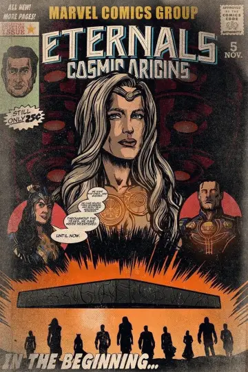 Poster to the movie "Eternals" #369890