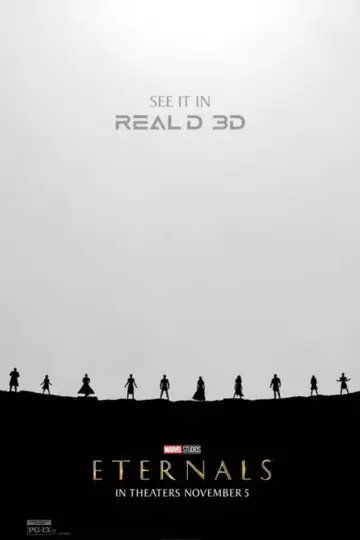 Poster to the movie "Eternals" #588769