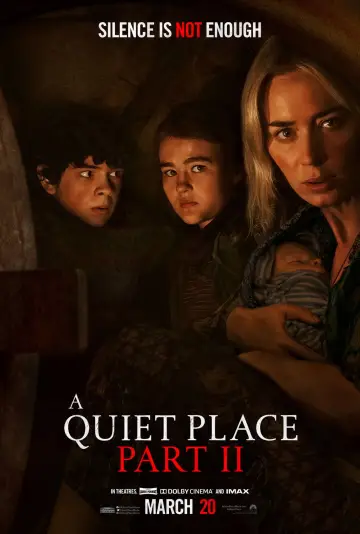 Poster to the movie "A Quiet Place Part II" #630793