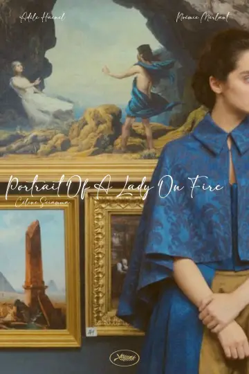 Poster to the movie "Portrait of a Lady on Fire" #750237