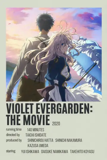 Poster to the movie "Violet Evergarden: The Movie" #1233971