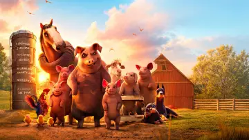 Backdrop to the movie "Animal Farm" #1653610