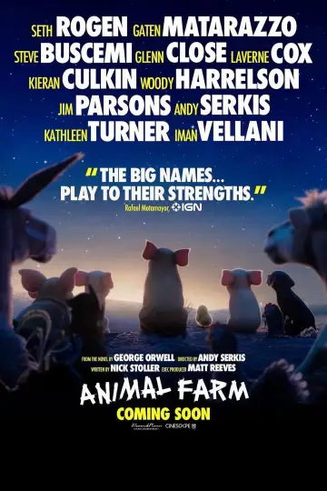 Poster to the movie "Animal Farm" #797530