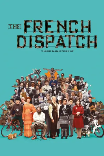 Poster to the movie "The French Dispatch" #241885