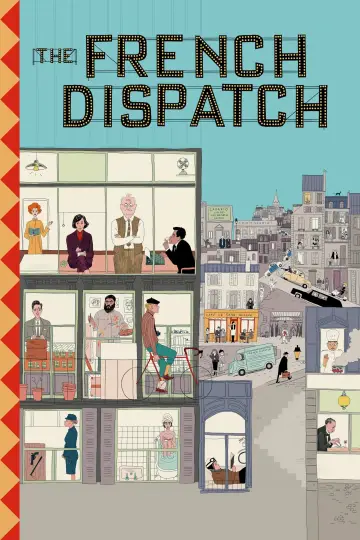 Poster to the movie "The French Dispatch of the Liberty, Kansas Evening Sun" #654937