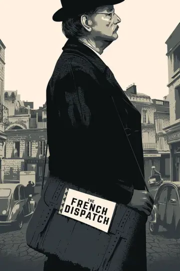 Poster to the movie "The French Dispatch of the Liberty, Kansas Evening Sun" #654946
