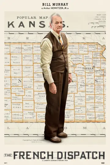 Poster to the movie "The French Dispatch of the Liberty, Kansas Evening Sun" #654959