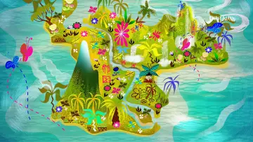 Backdrop to the movie "Guava Island" #995642