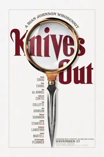 Poster to the movie "Knives Out" #29210